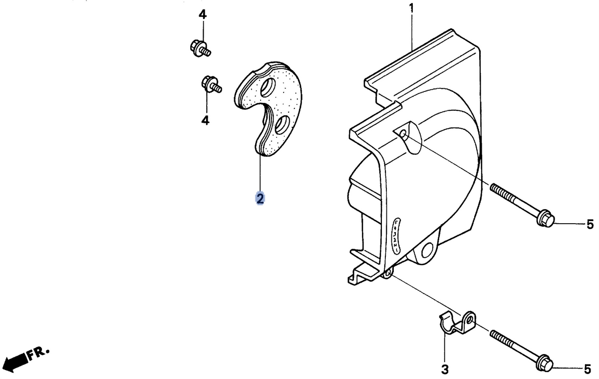 Honda OEM part 11365-KR3-600