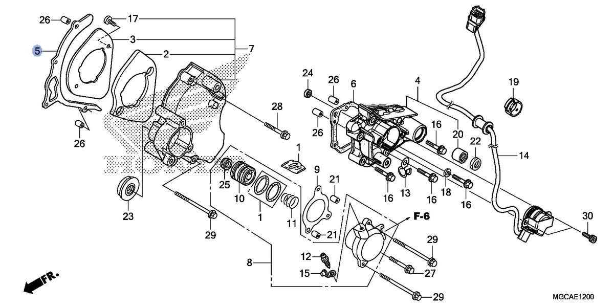 Honda OEM part 11365-MGC-N20
