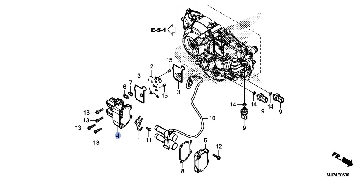 Honda OEM part 11365-MJP-G80