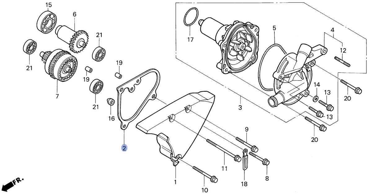 Honda OEM part 11365-MM8-881