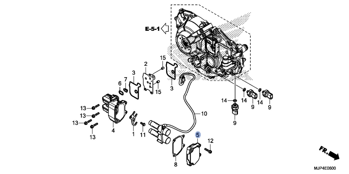 Honda OEM part 11366-MJP-G80