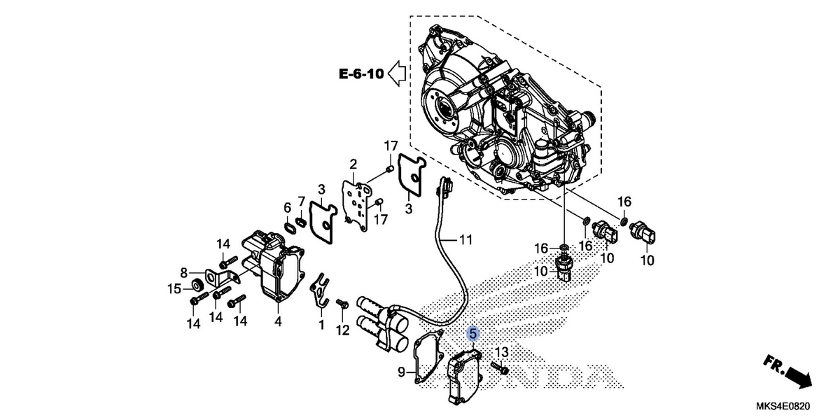 Honda OEM part 11366-MKS-E50