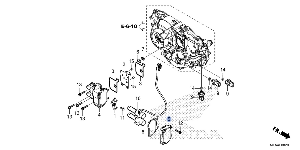 Honda OEM part 11366-MLA-A50