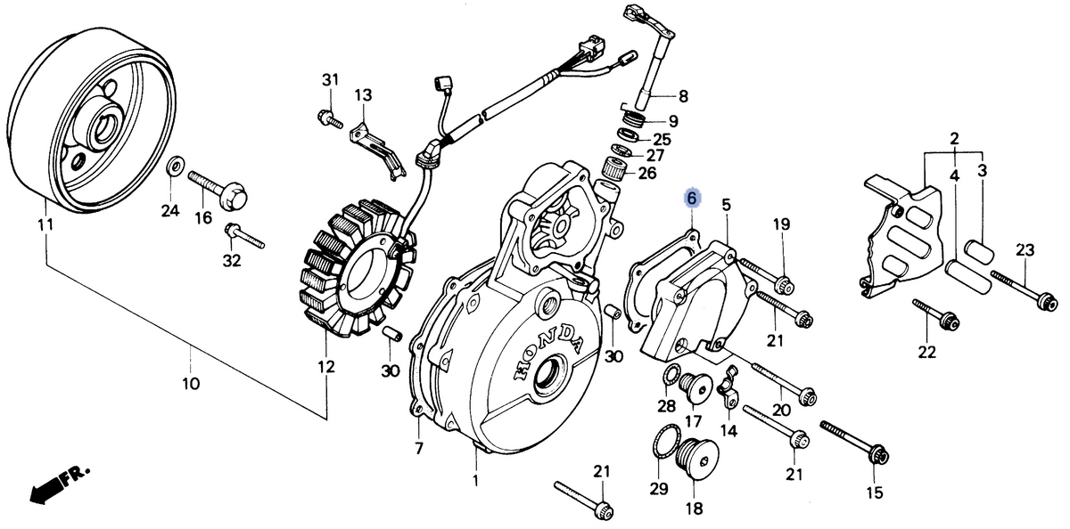 Honda OEM part 11367-MY2-623