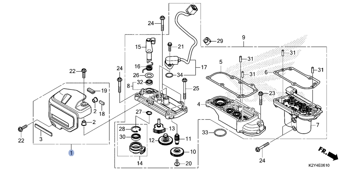 Honda OEM part 11370-K2Y-J70