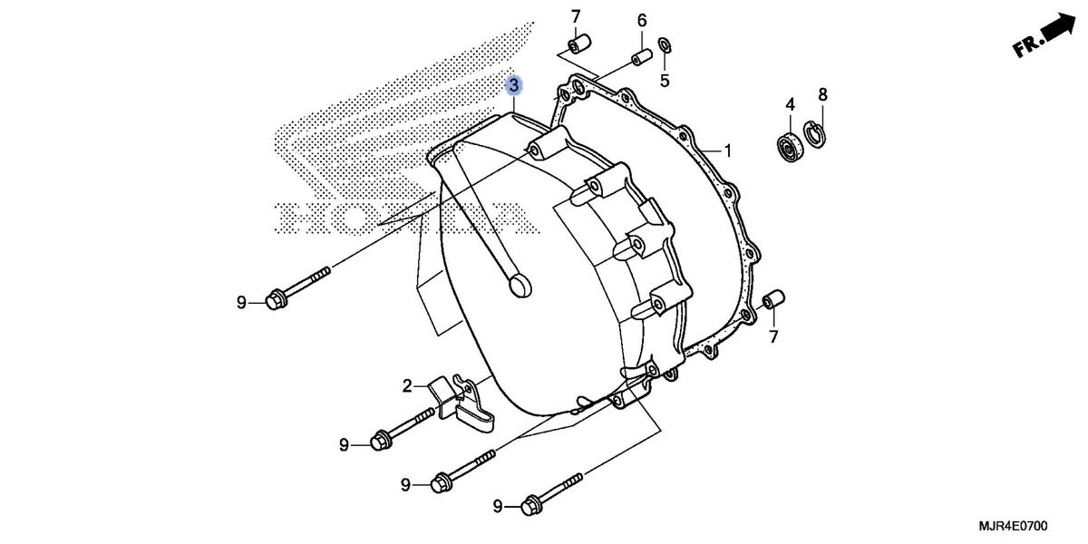 Honda OEM part 11370-MCA-S41