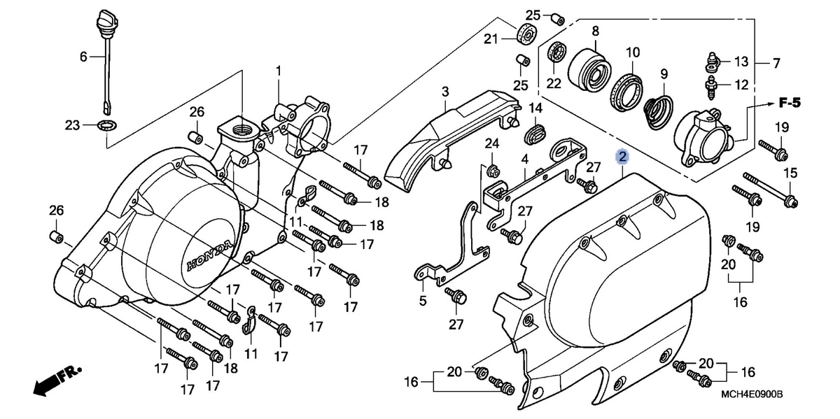 Honda OEM part 11370-MCH-000