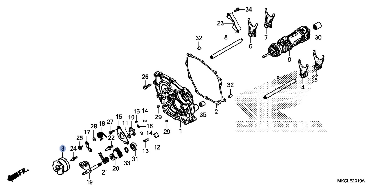 Honda OEM part 11370-MKC-A00