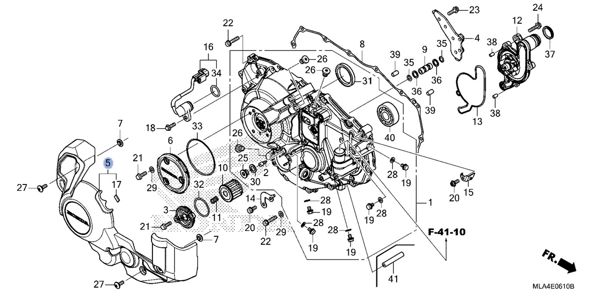 Honda OEM part 11370-MLA-A50