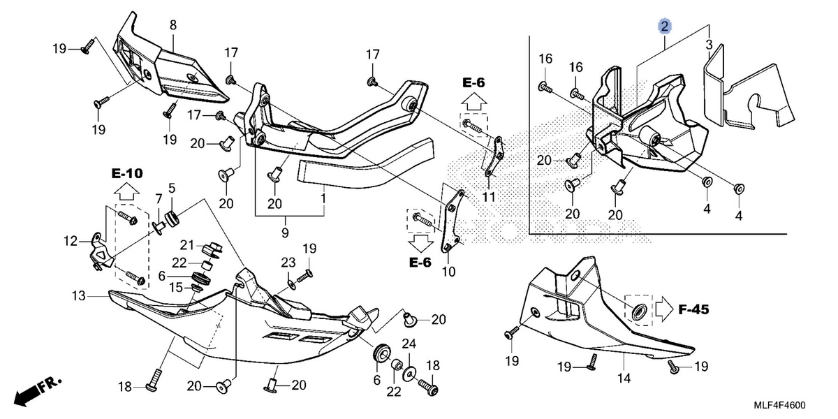 Honda OEM part 11370-MLF-E70