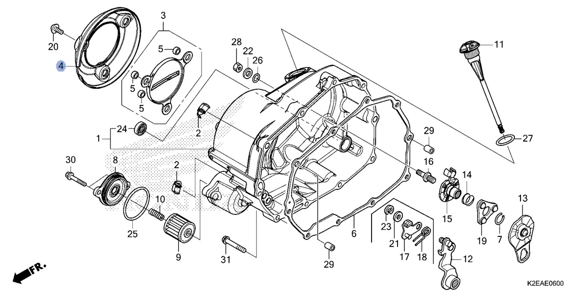 Honda OEM part 11372-K2E-T10