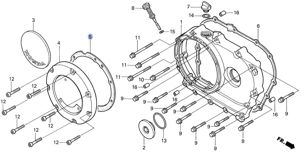 Honda OEM part 11372-MAH-000