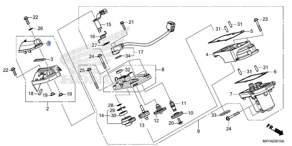 Honda OEM part 11372-MKY-E80