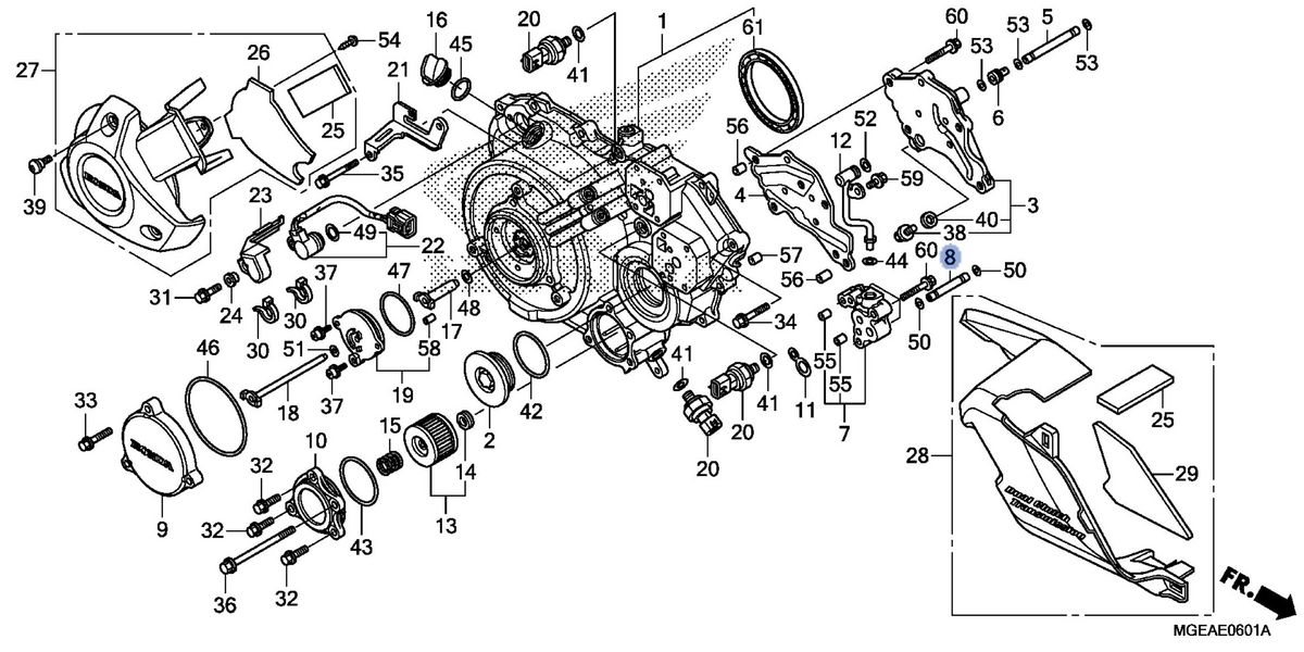 Honda OEM part 11373-MGE-D00