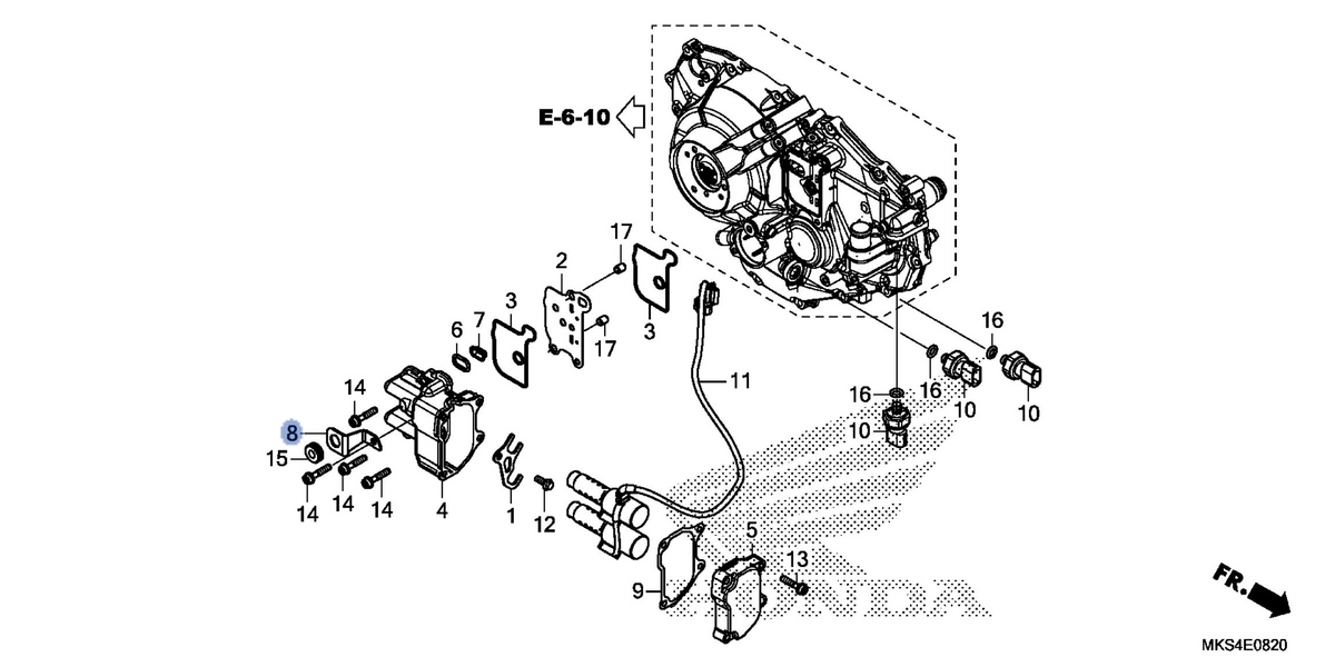 Honda OEM part 11373-MKS-E50