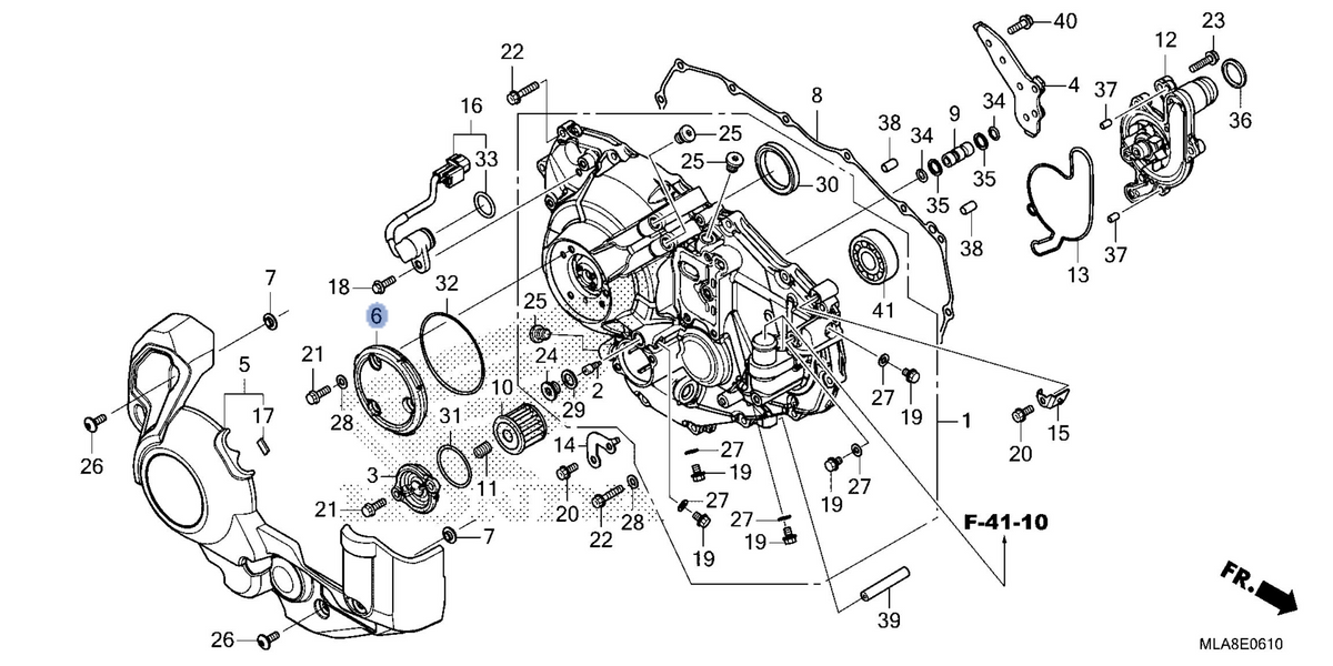 Honda OEM part 11375-MLA-A50