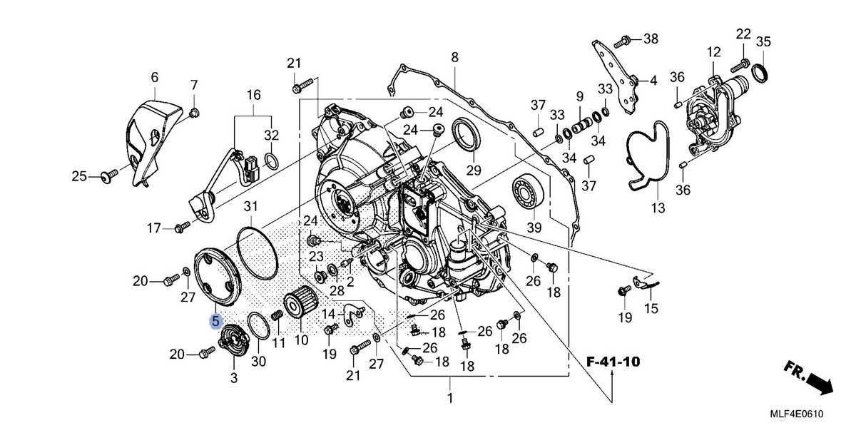Honda OEM part 11375-MLF-E70