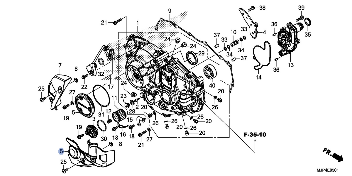 Honda OEM part 11377-MJP-G80