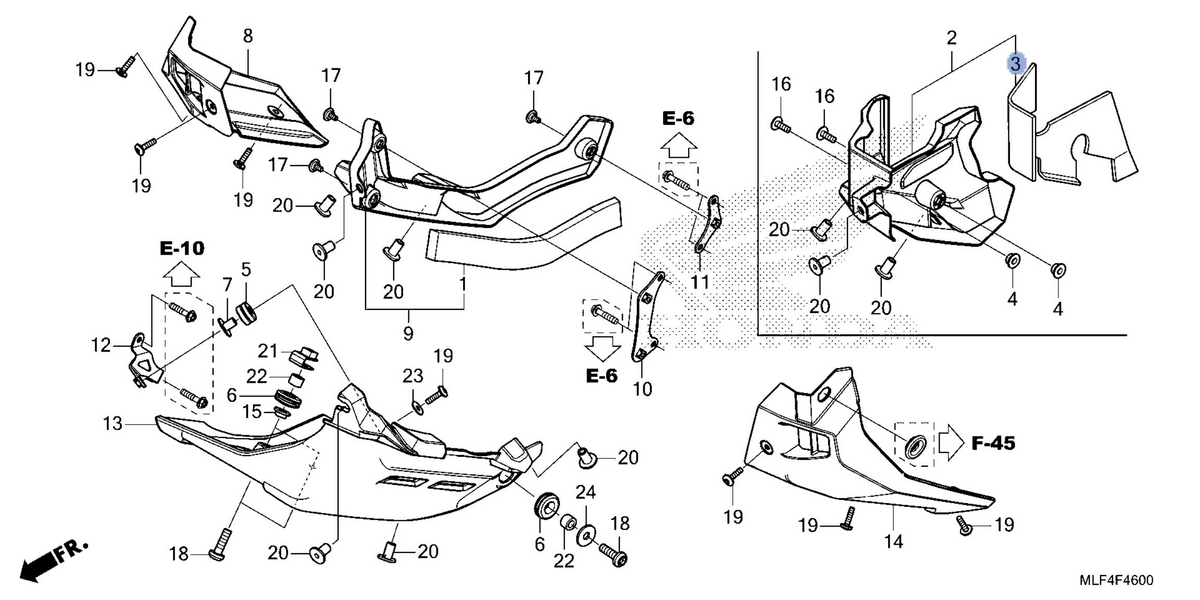 Honda OEM part 11379-MLF-E70