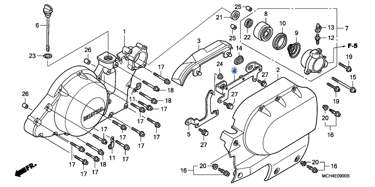 Honda OEM part 11380-MCH-000