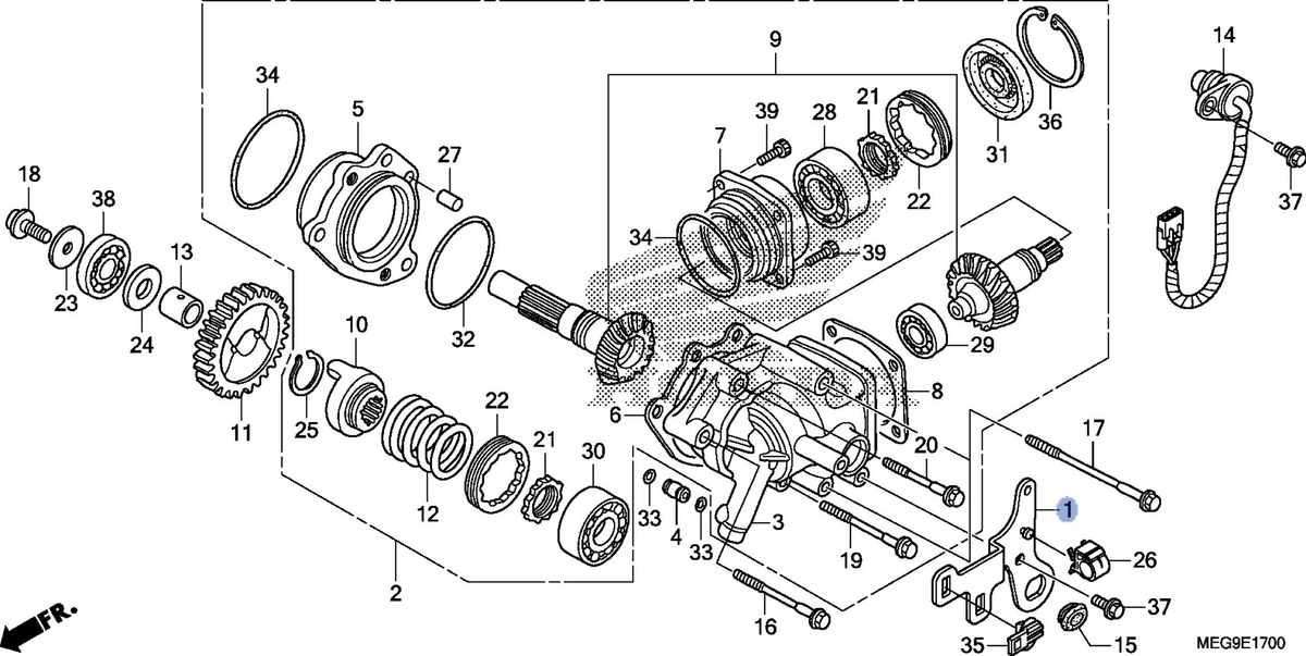 Honda OEM part 11380-MEG-A60