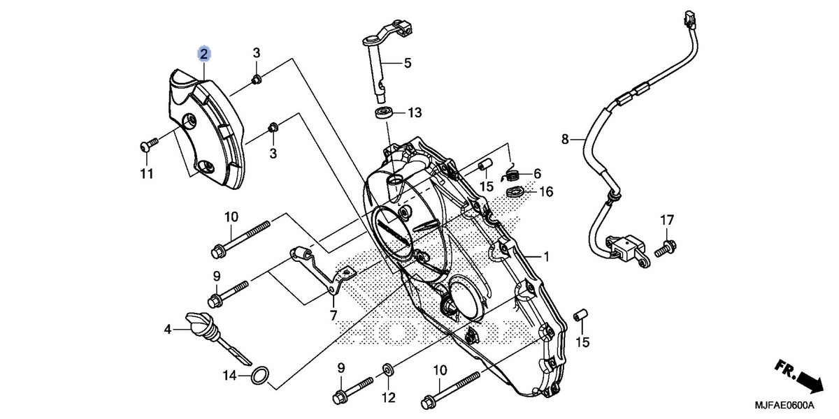 Honda OEM part 11380-MJF-A00