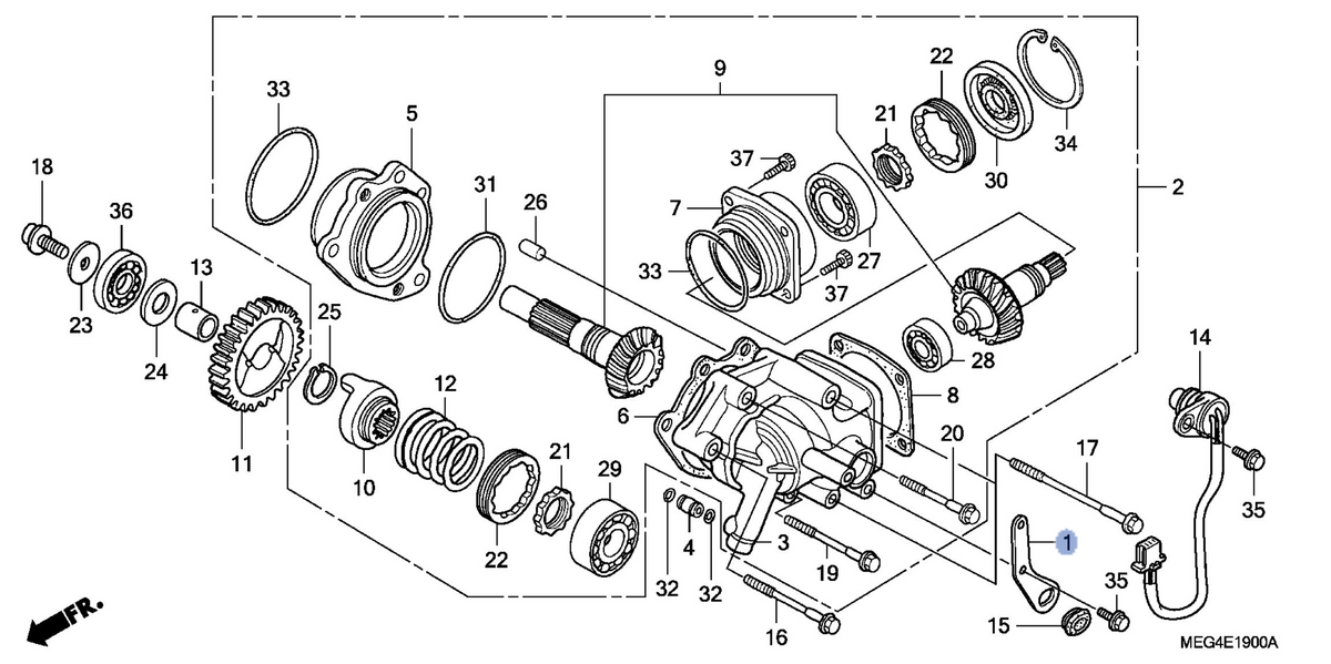 Honda OEM part 11381-MEG-000