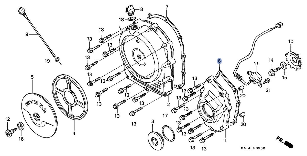 Honda OEM part 11391-MAT-000