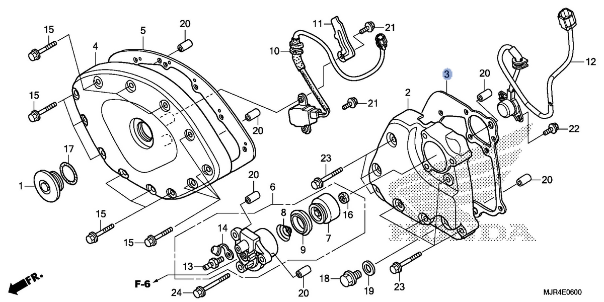 Honda OEM part 11391-MCA-020