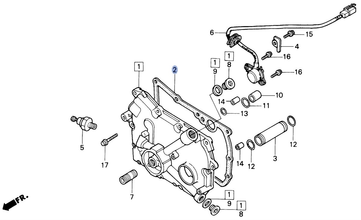 Honda OEM part 11391-MN5-650