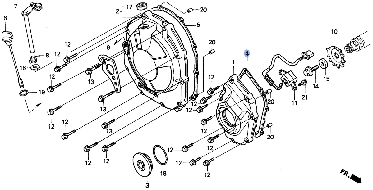 Honda OEM part 11391-MV9-670