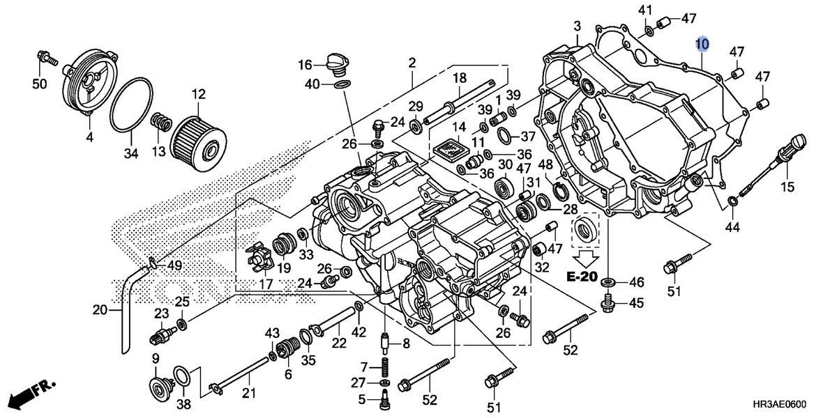 Honda OEM part 11392-HP7-A00