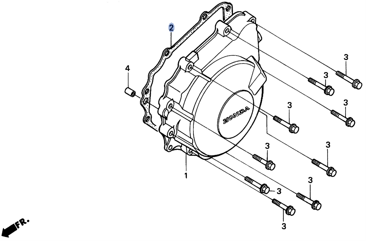 Honda OEM part 11392-MV9-670