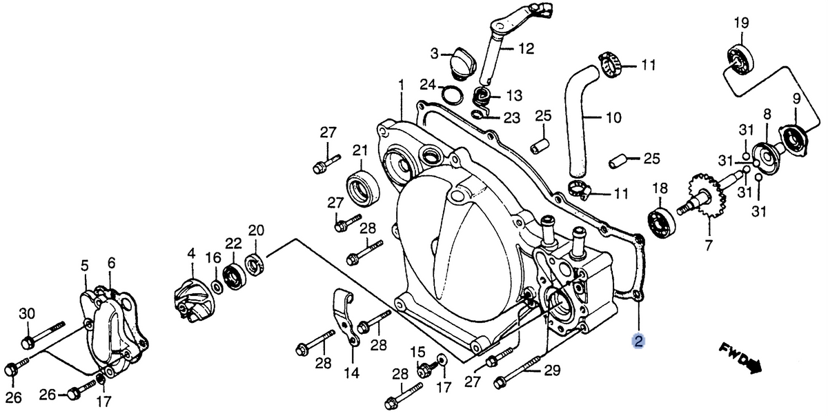 Honda OEM part 11393-GC4-308