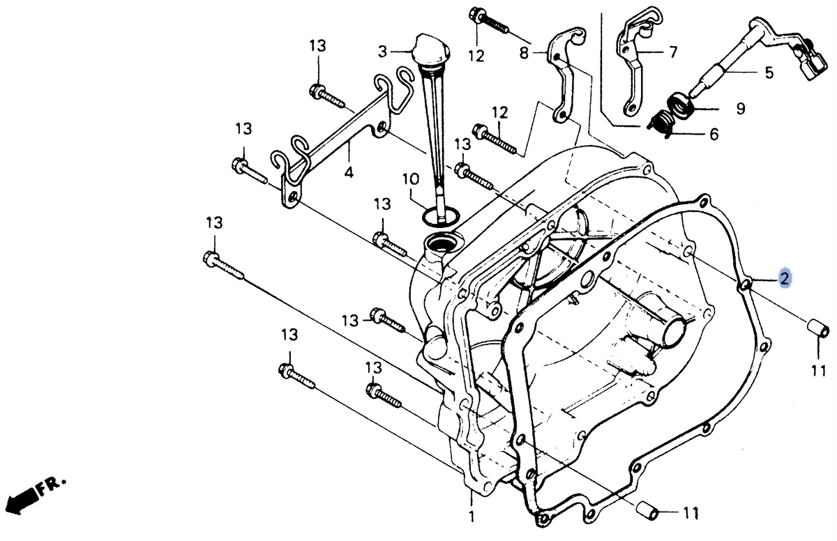 Honda OEM part 11393-KBG-771
