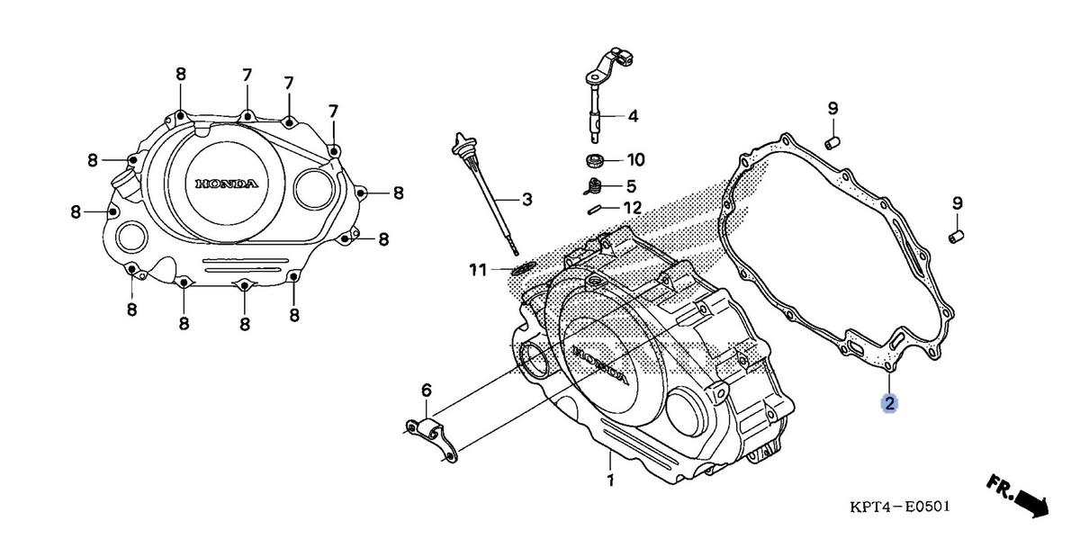 Honda OEM part 11393-KRM-840