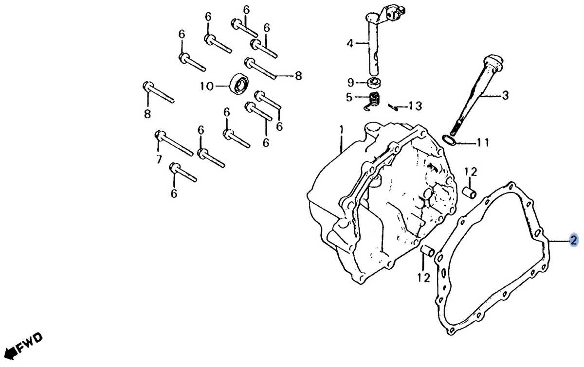 Honda OEM part 11393-KT0-710