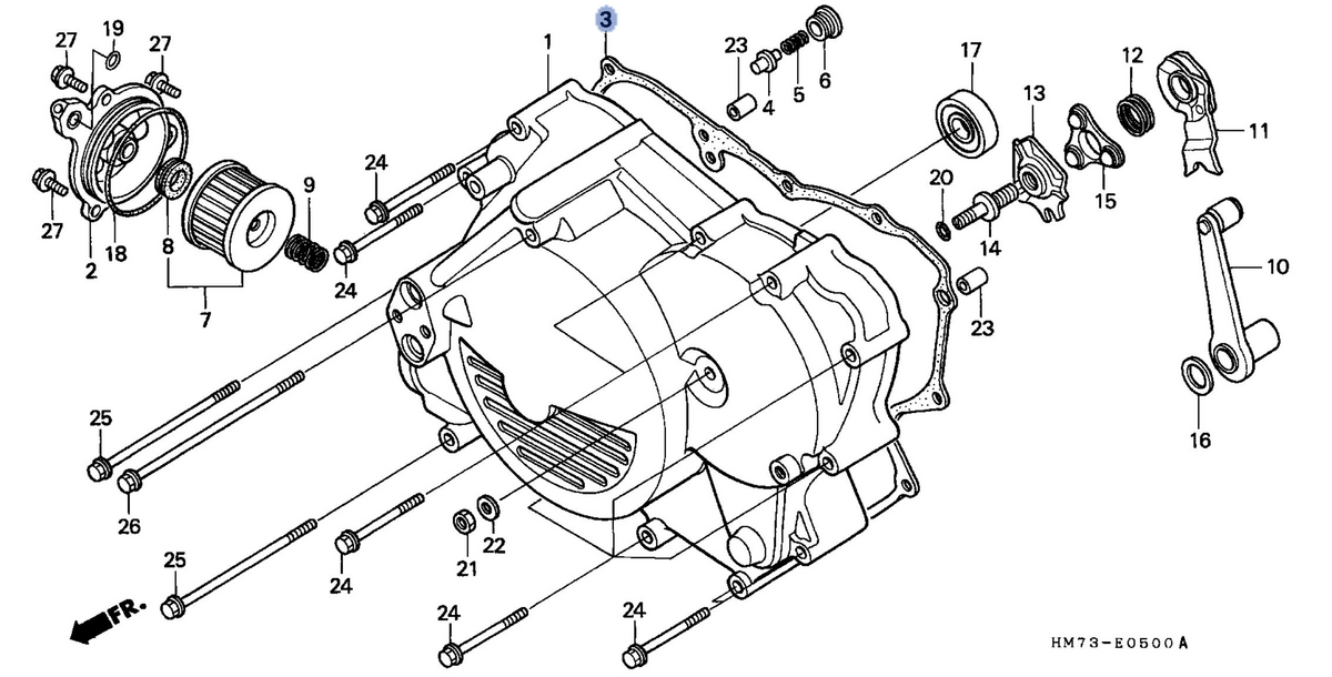Honda OEM part 11394-HM7-003