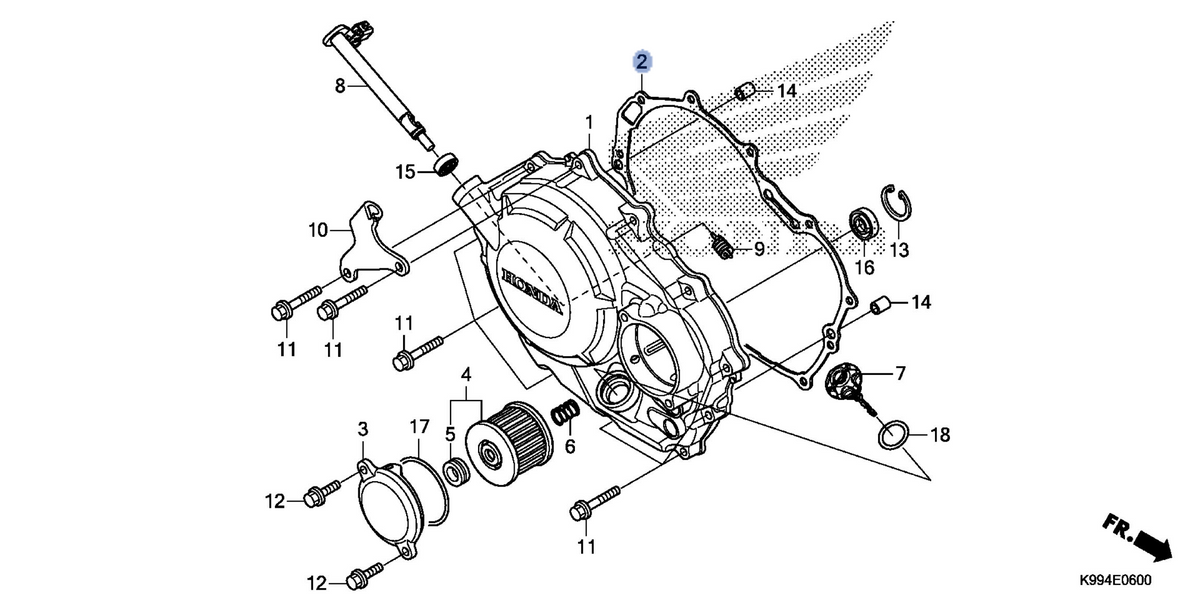 Honda OEM part 11394-K31-900