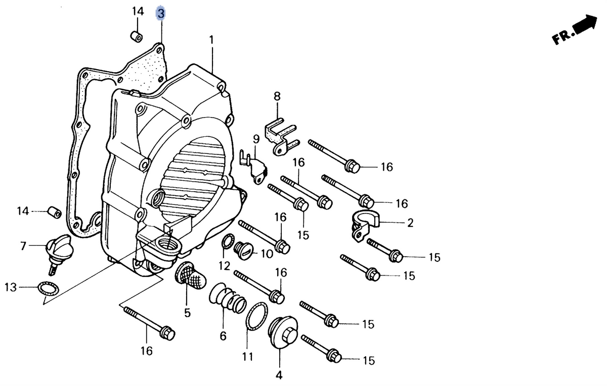 Honda OEM part 11394-KAB-000
