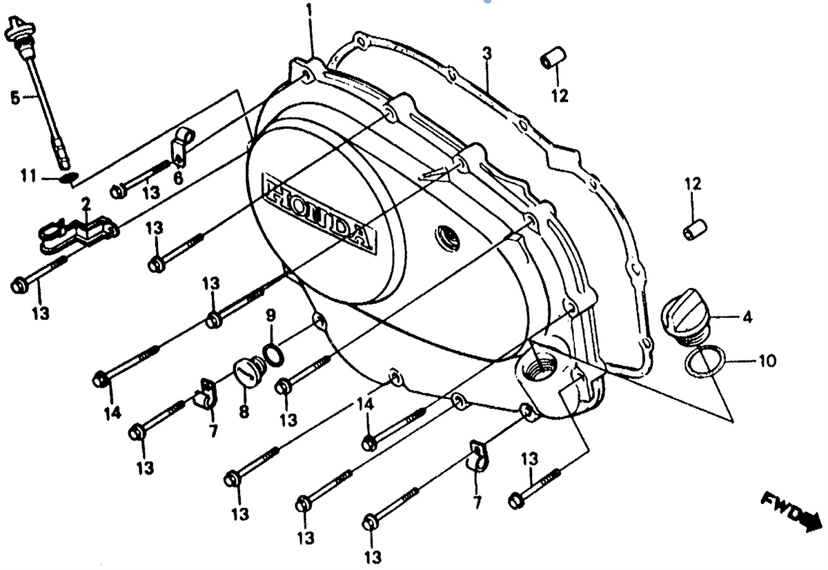 Honda OEM part 11394-KBV-000