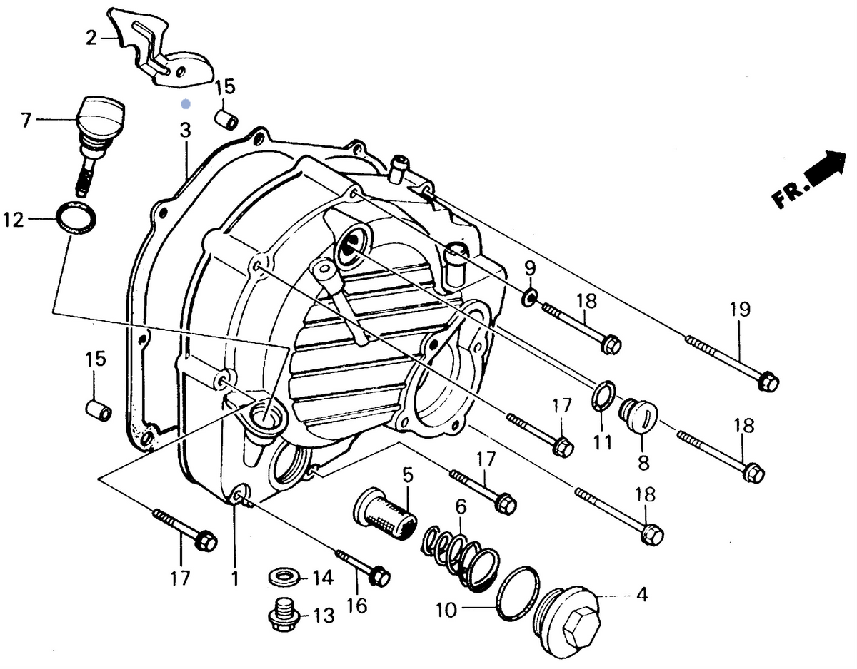 Honda OEM part 11394-KS4-692