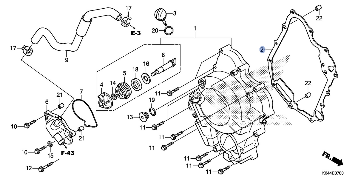 Honda OEM part 11394-KTW-902