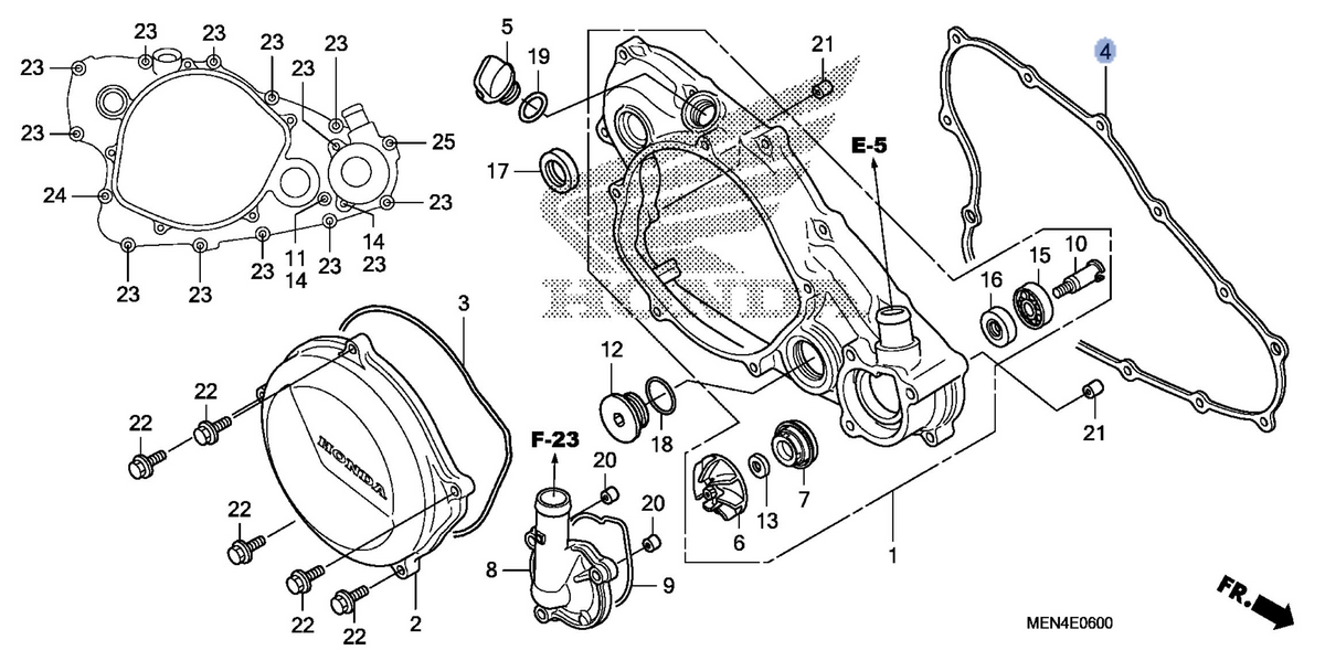 Honda OEM part 11394-MEN-A40