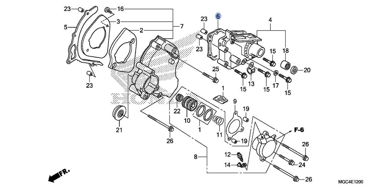 Honda OEM part 11394-MFV-010