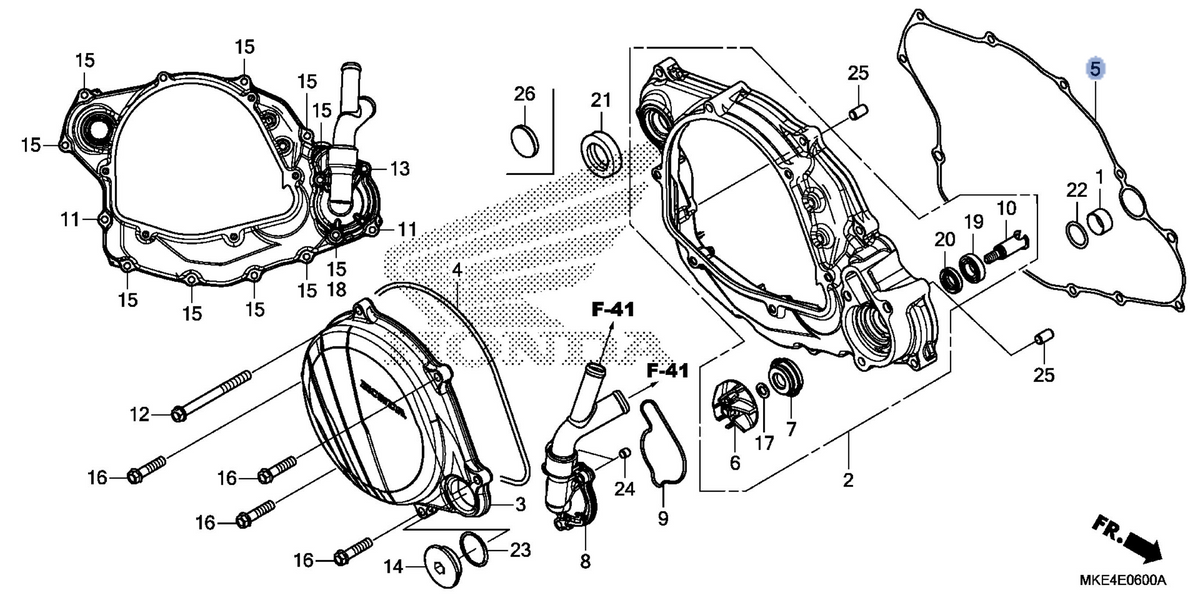 Honda OEM part 11394-MKE-A01
