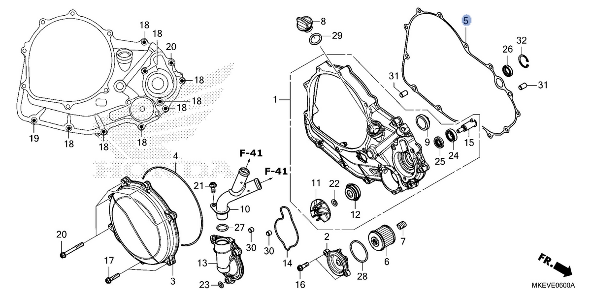 Honda OEM part 11394-MKE-B51