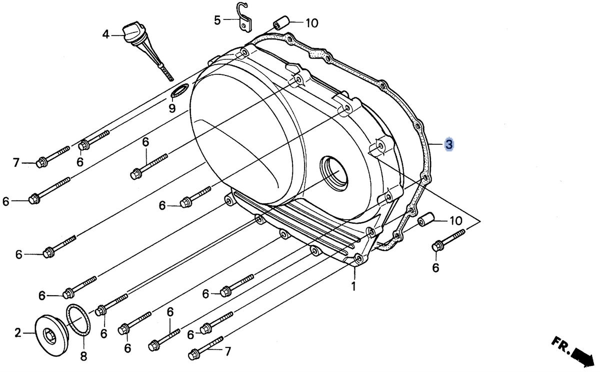 Honda OEM part 11394-MR5-801