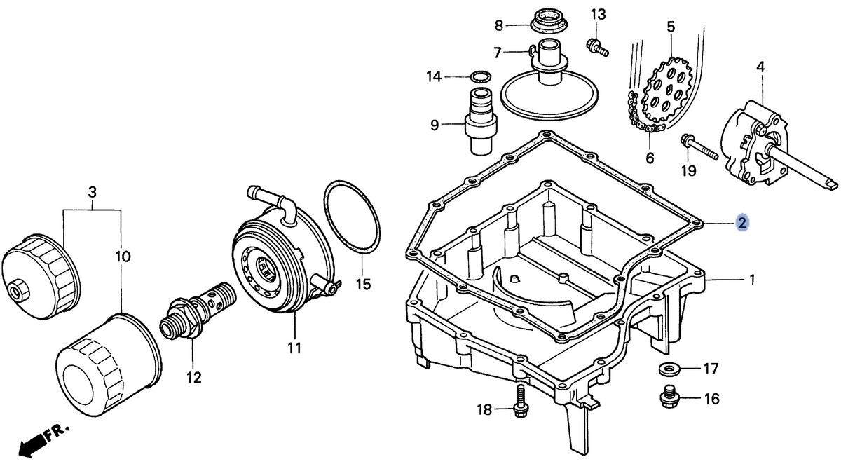 Honda OEM part 11394-MV9-670