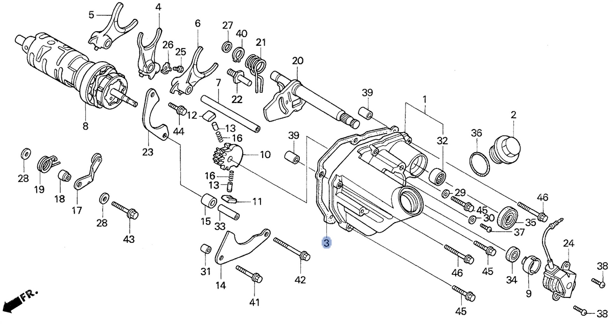 Honda OEM part 11394-MW3-600